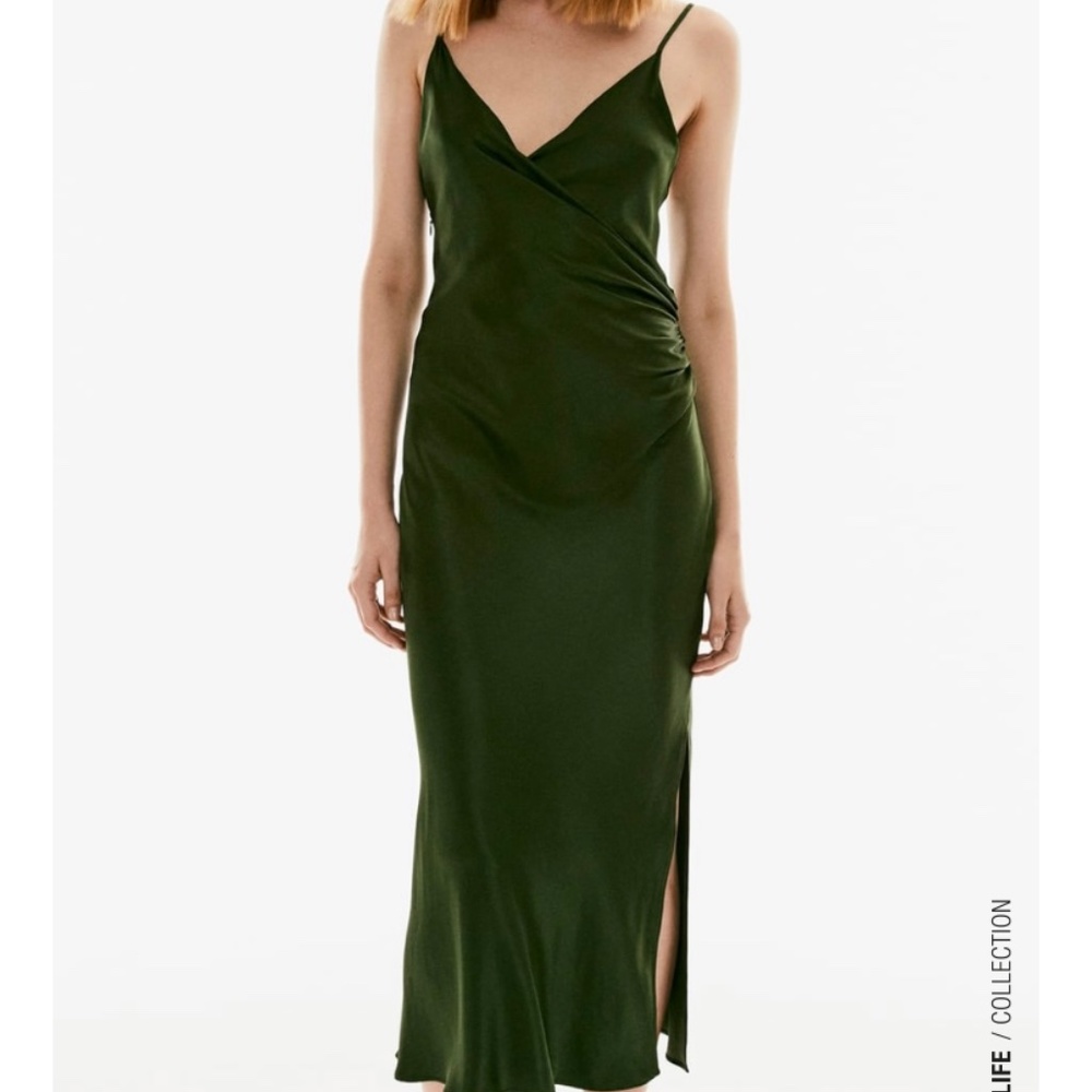 Satin MIDI Zara dress